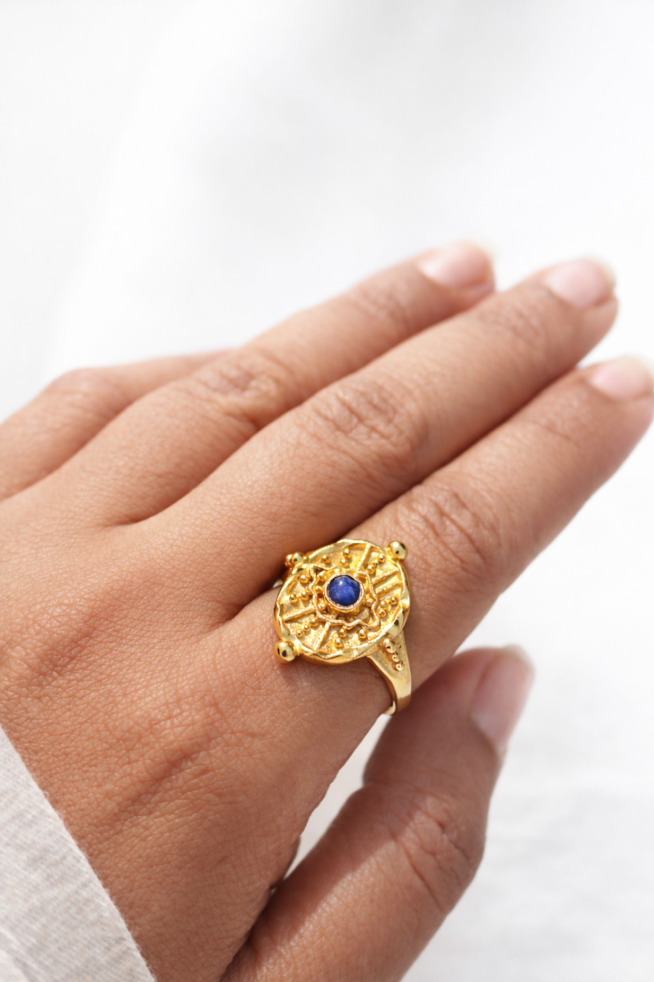 Mud ring - Sapphire