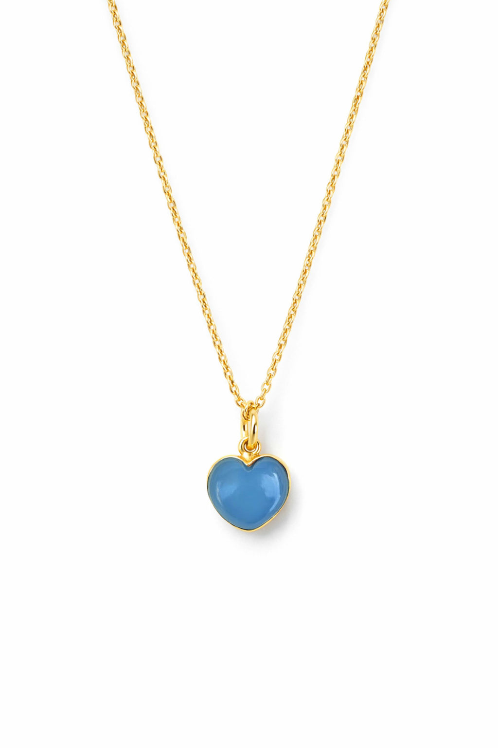 Heart Necklace- Blue