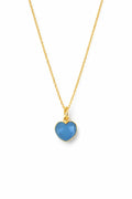 Heart Necklace- Blue
