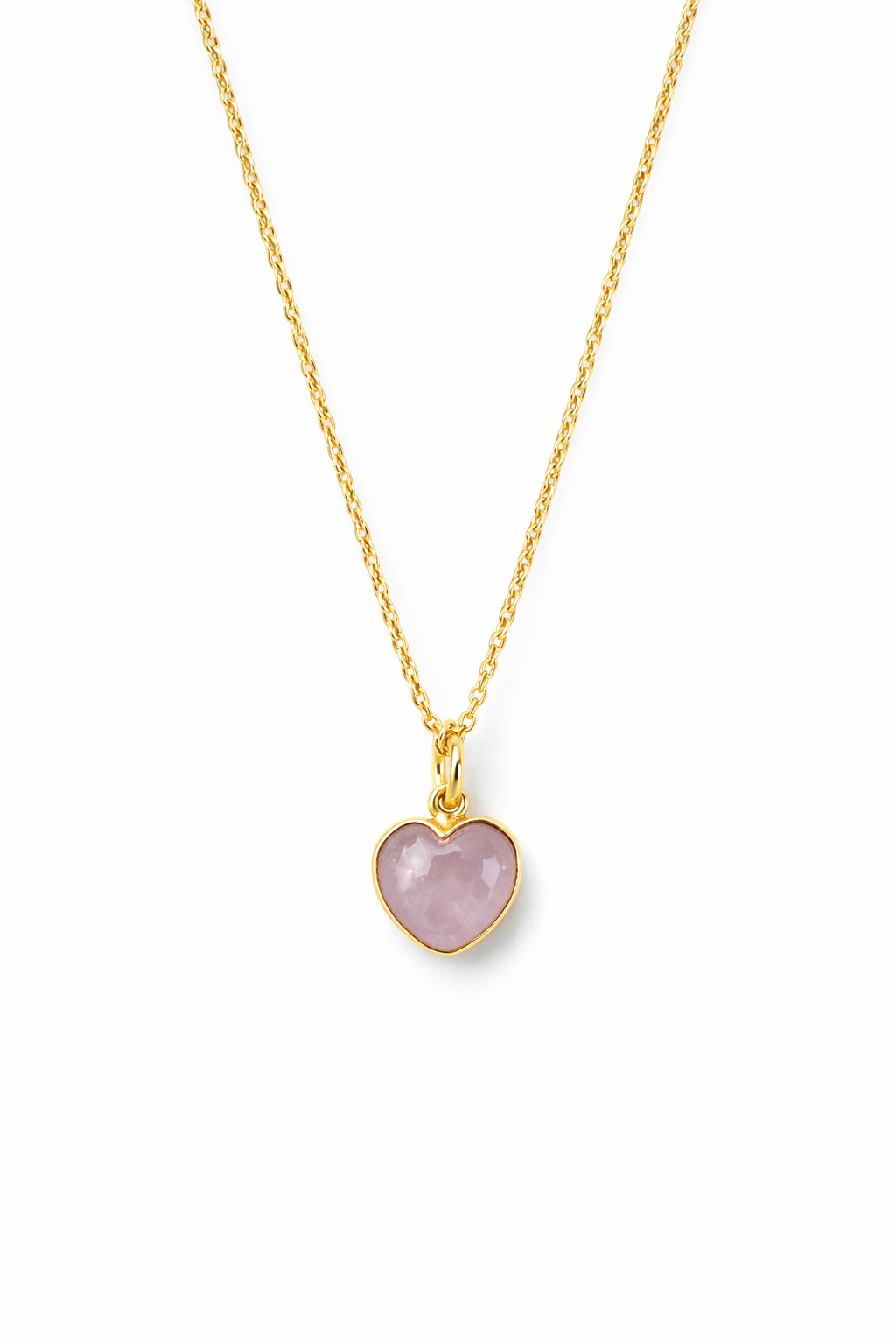 Heart Necklace- Pink